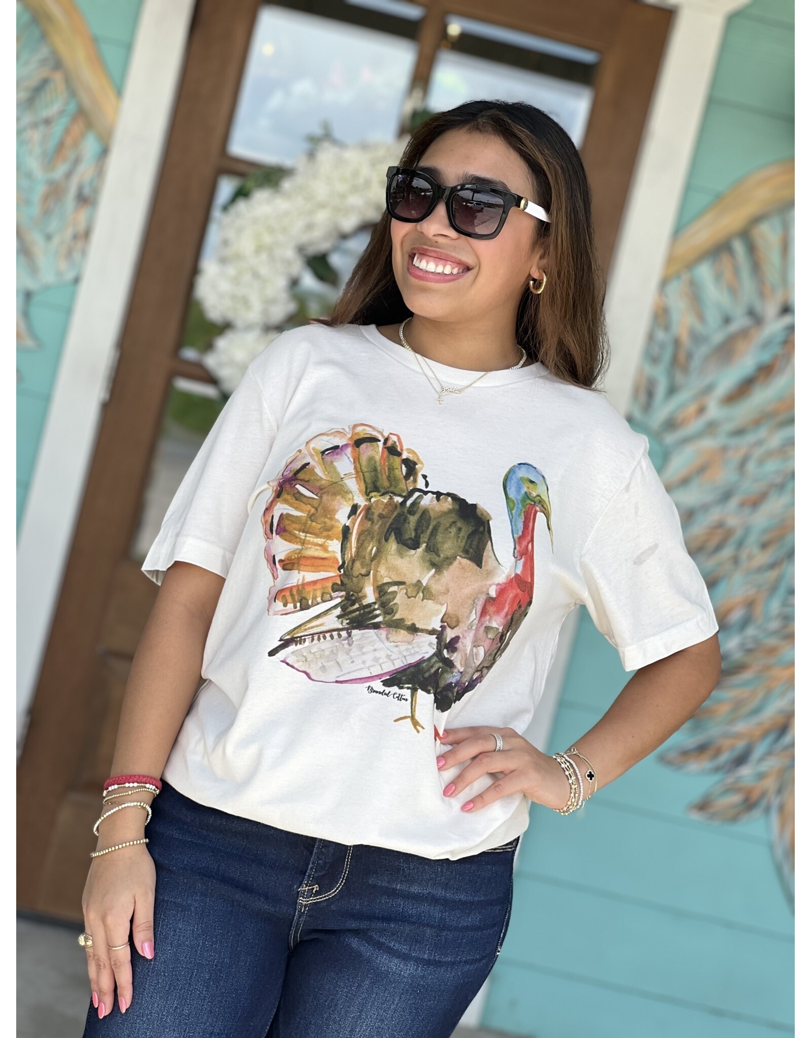 WatercolorTurkey Tee