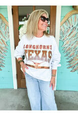 Queen of Sparkles Longhorns Texas Vintage Sweatshirt