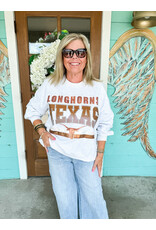 Queen of Sparkles Longhorns Texas Vintage Sweatshirt