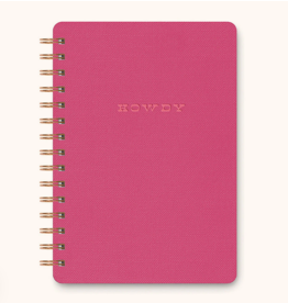 studio oh Howdy Pink Punch Notebook