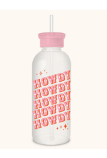 studio oh Howdy Partner Glass Water Bottle