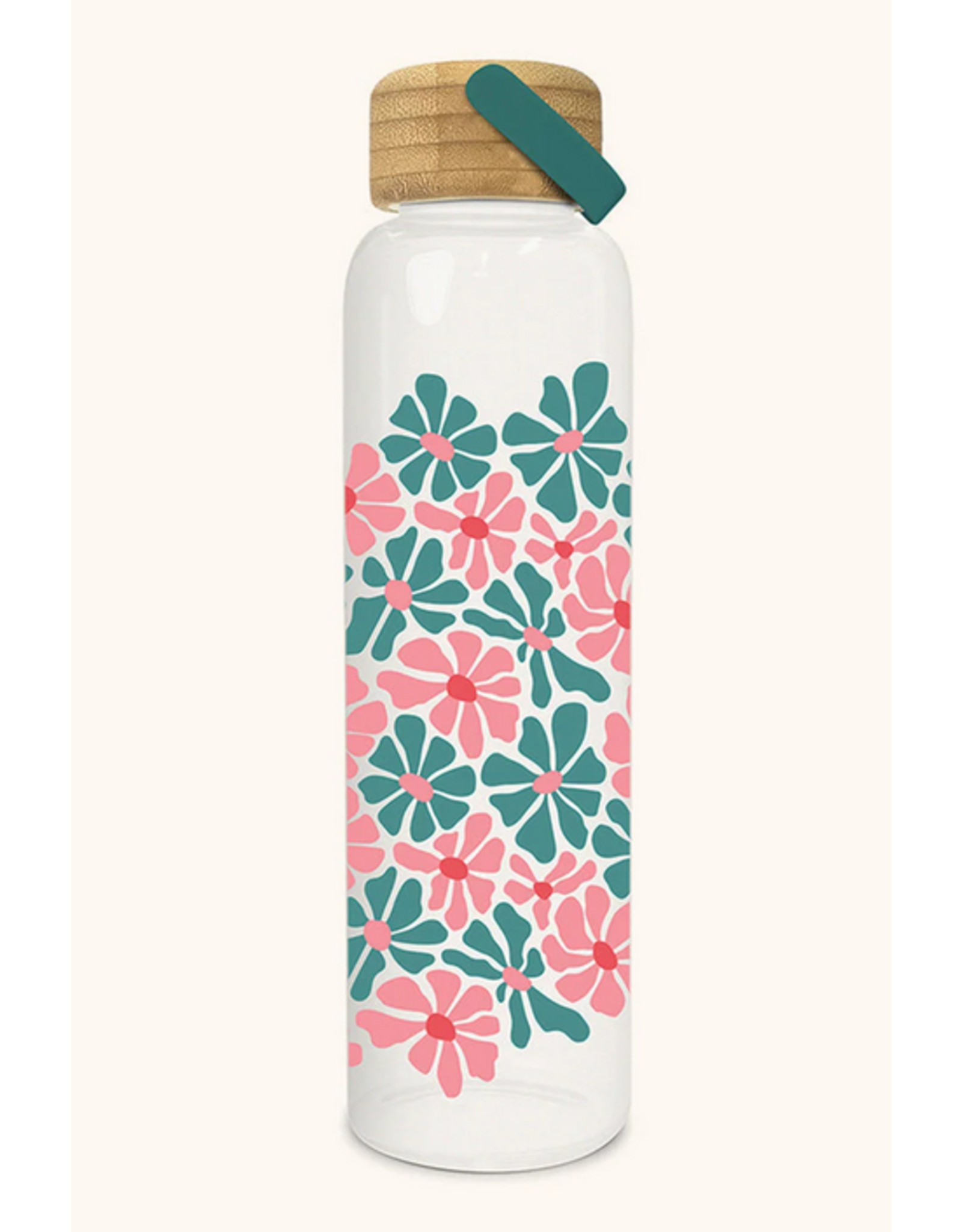 studio oh Daisy Maze Glass Water Bottle