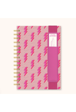 studio oh Charged Up Oliver Notebook with Pen Pocket