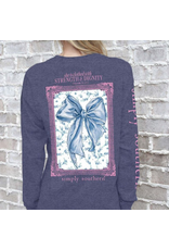 Simply Southern Simply Southern Denim She Is LS Tee