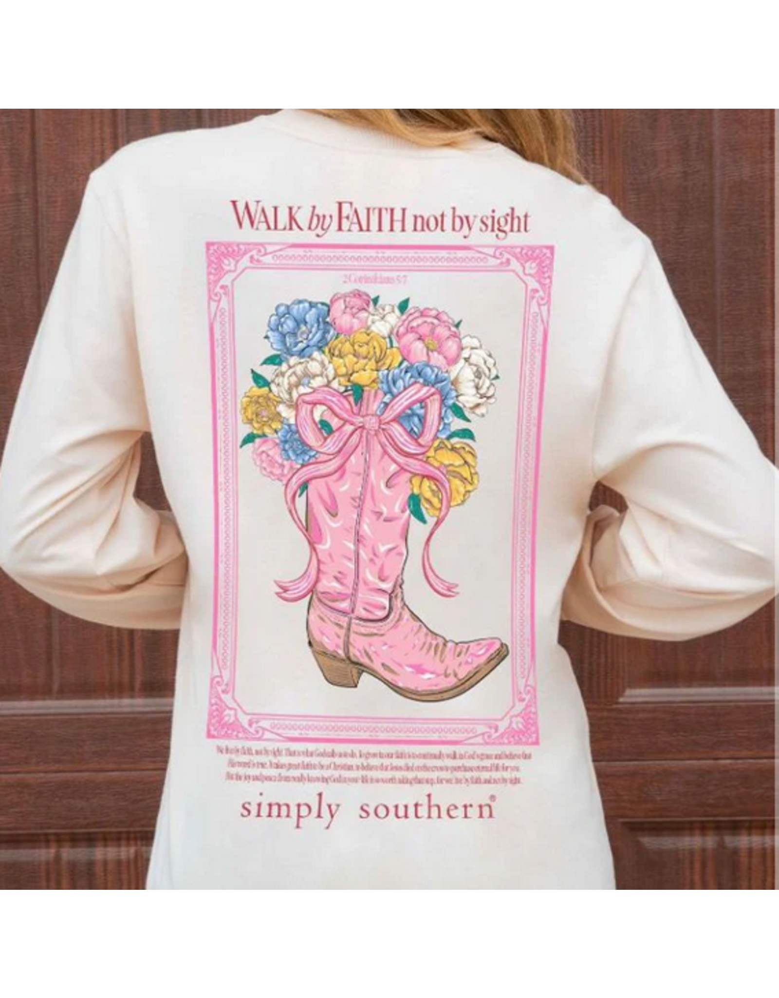 Simply Southern Simply Southern Walk Whisper LS Tee