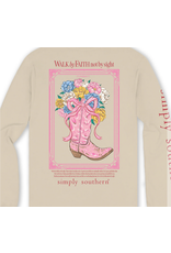 Simply Southern Simply Southern Walk Whisper LS Tee