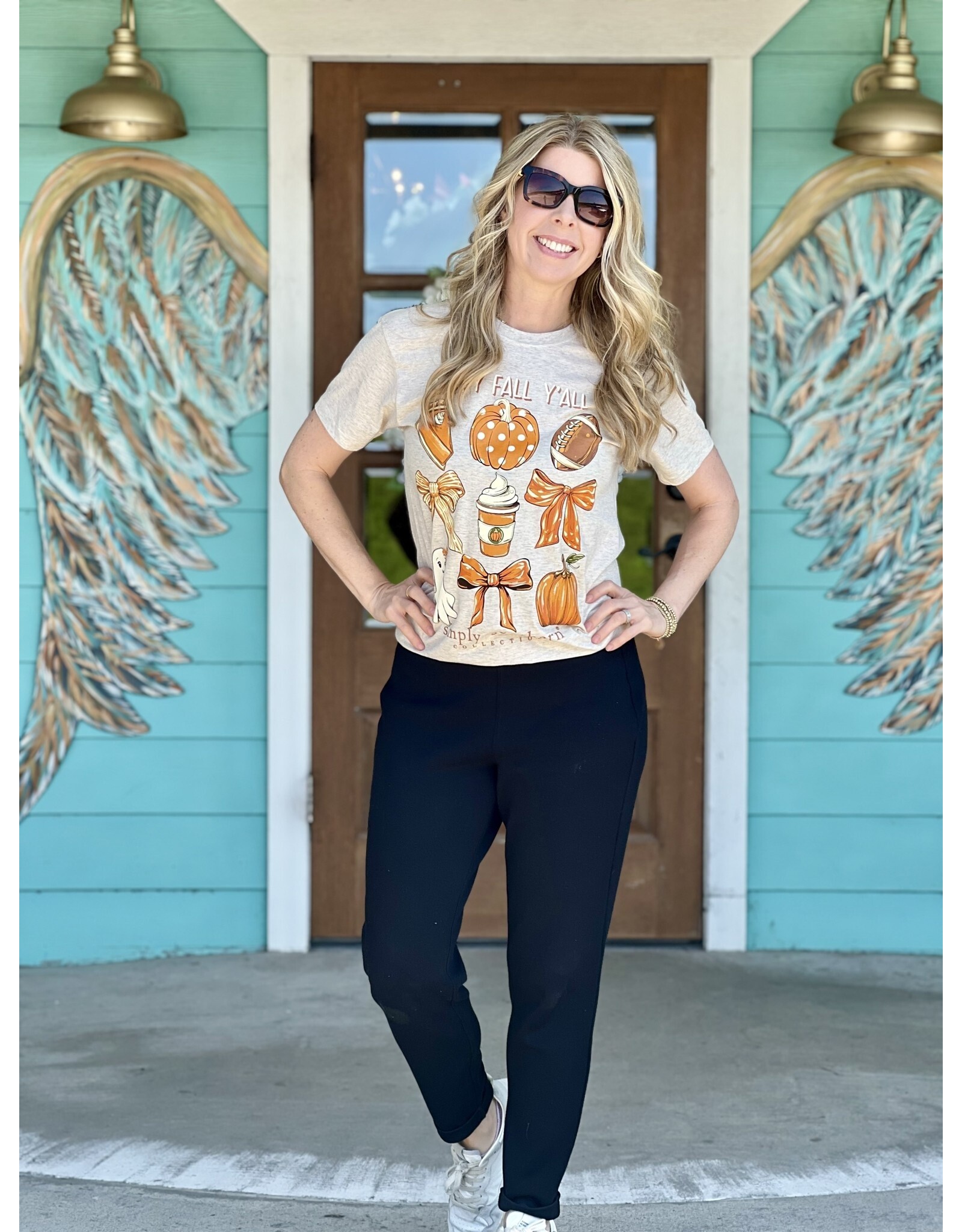 Simply Southern Oatmeal Short Sleeve Fall Pie Tee