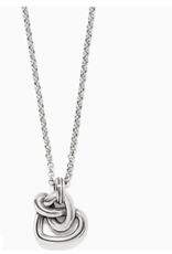 Brighton Interlok Curve Heart Necklace