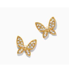 Brighton Enchanting Butterfly Gold Post Earring