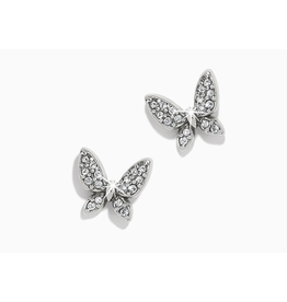 Brighton Enchanting Butterfly Silver Post Earring