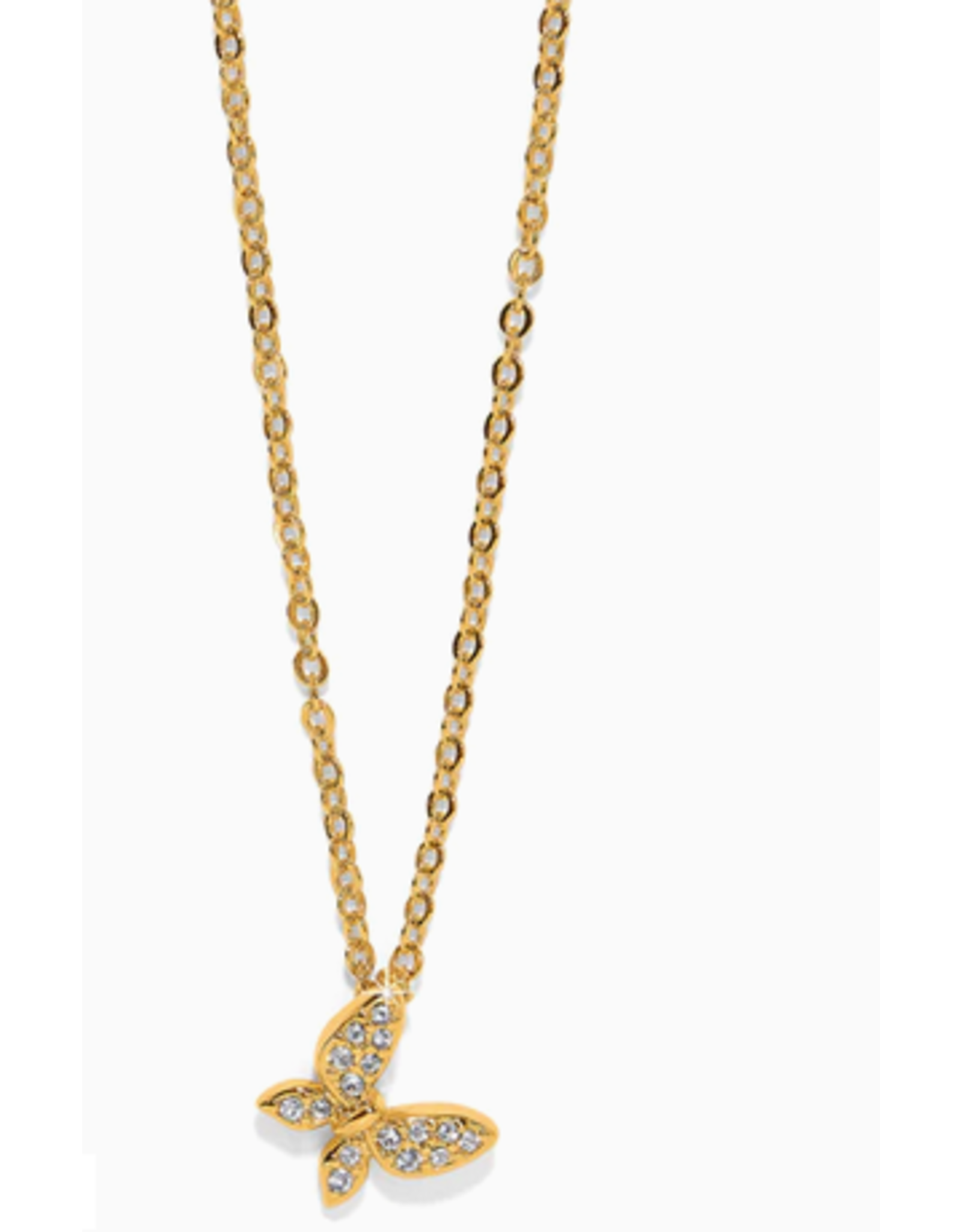 Brighton Enchanting Butterfly Gold Necklace