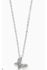 Brighton Enchanting Butterfly Silver Necklace