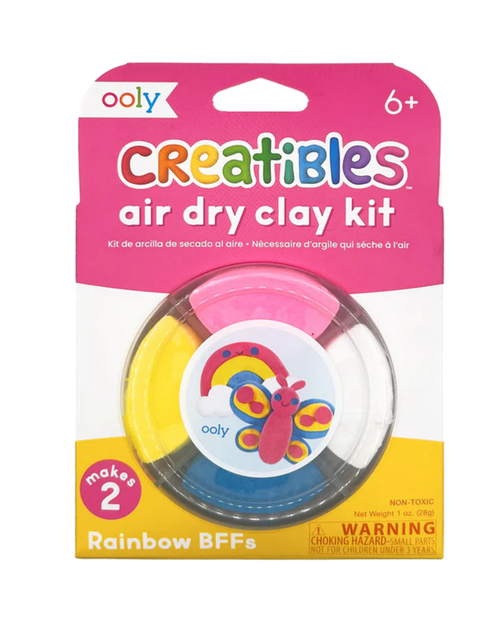 ooly Ooly Creatibles Air Dry Clay Rainbow BFFs