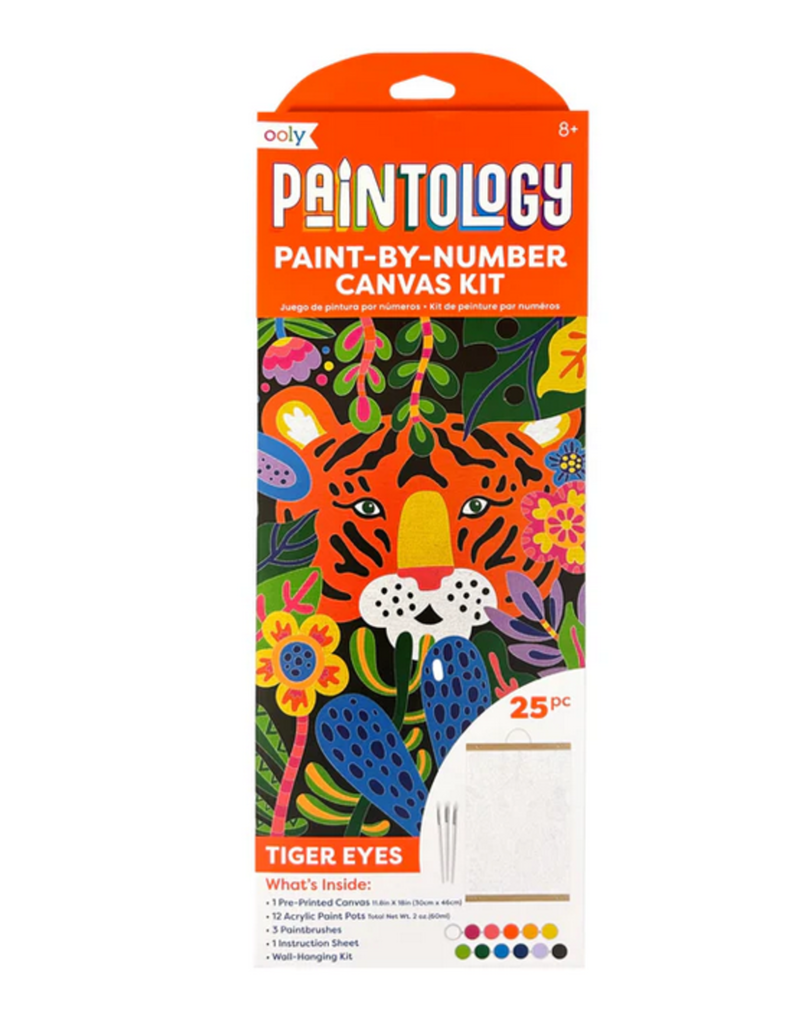 ooly Ooly Paintology Paint by Number Tiger