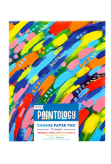 ooly Ooly Paintology Canvas Paper Pad 8x10