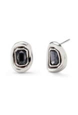 unode50 Uno De 50 Ser Valiente Exc Smoke Crystal Earrings