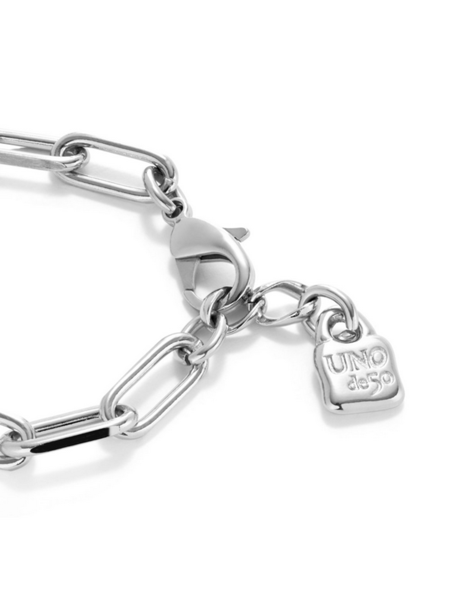 unode50 Uno De 50 Ser Valiente Silver Bracelet