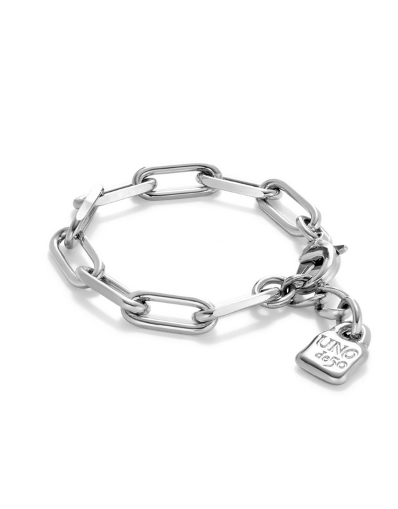 unode50 Uno De 50 Ser Valiente Silver Bracelet