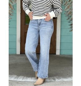 Risen Risen TC High Rise Crop Wide Jeans