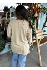 Willie Long Sleeve Tan Tee