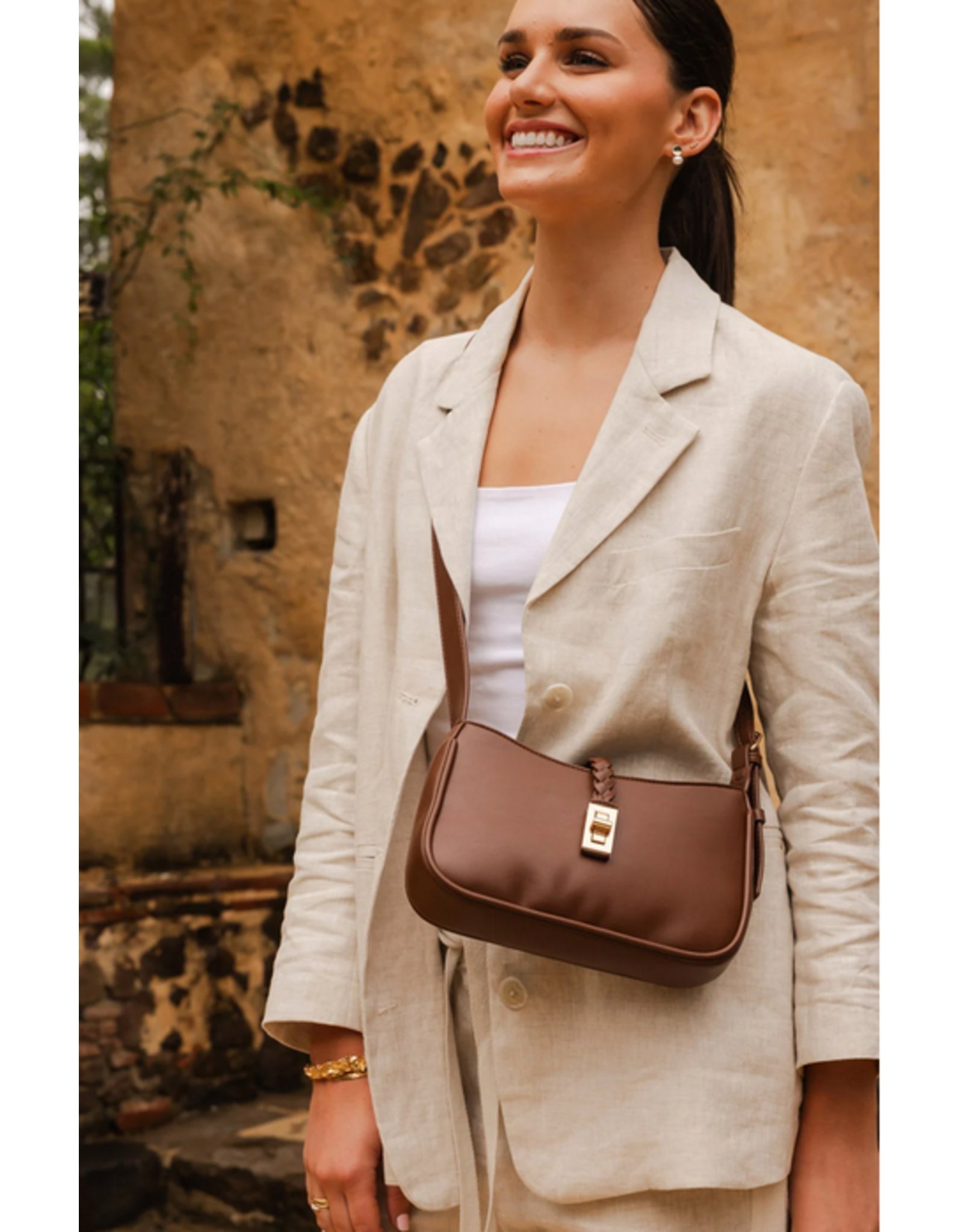 louenhide Louenhide Bodhi Walnut Shoulder Bag