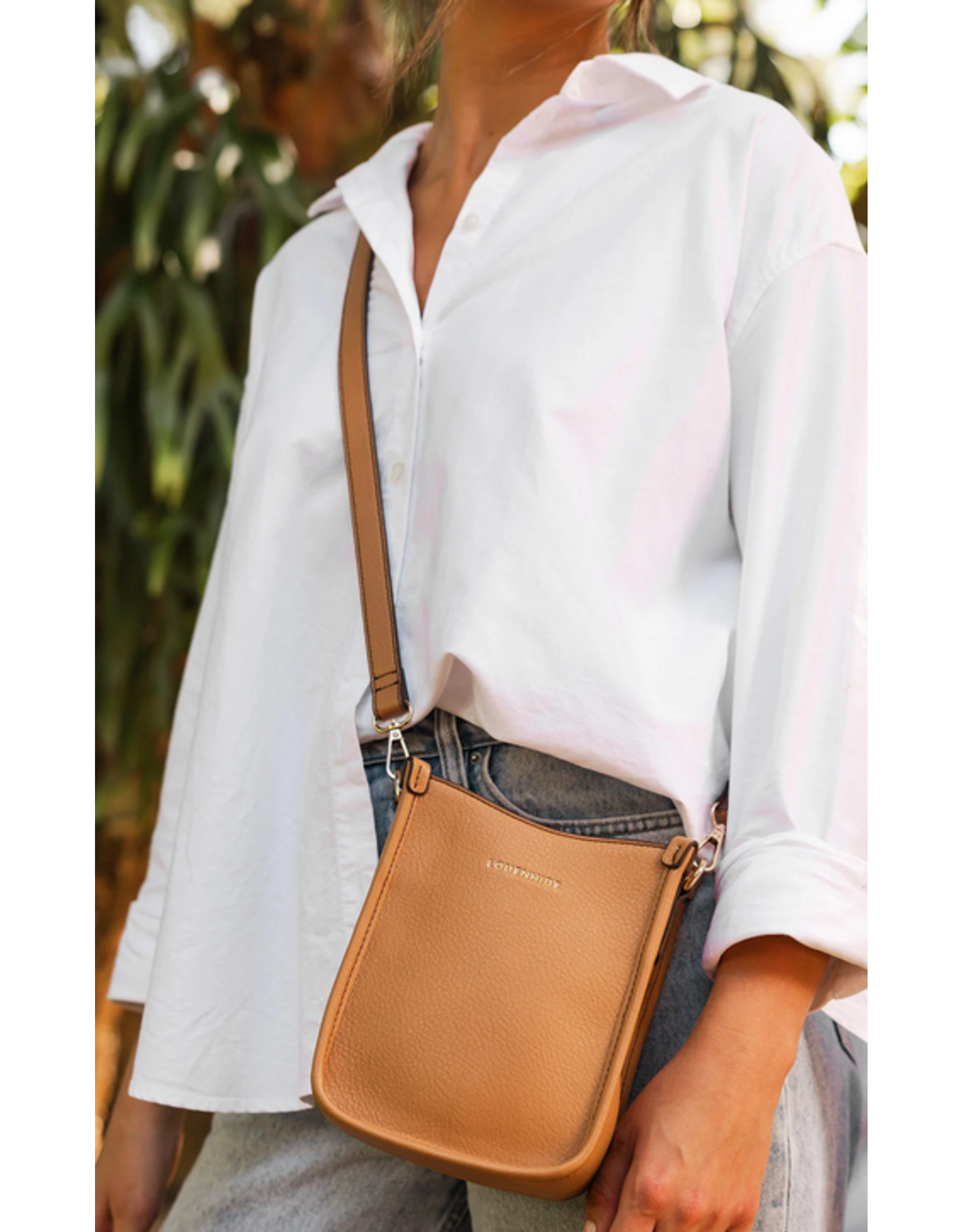 louenhide Louenhide Parker Camel Crossbody Bag