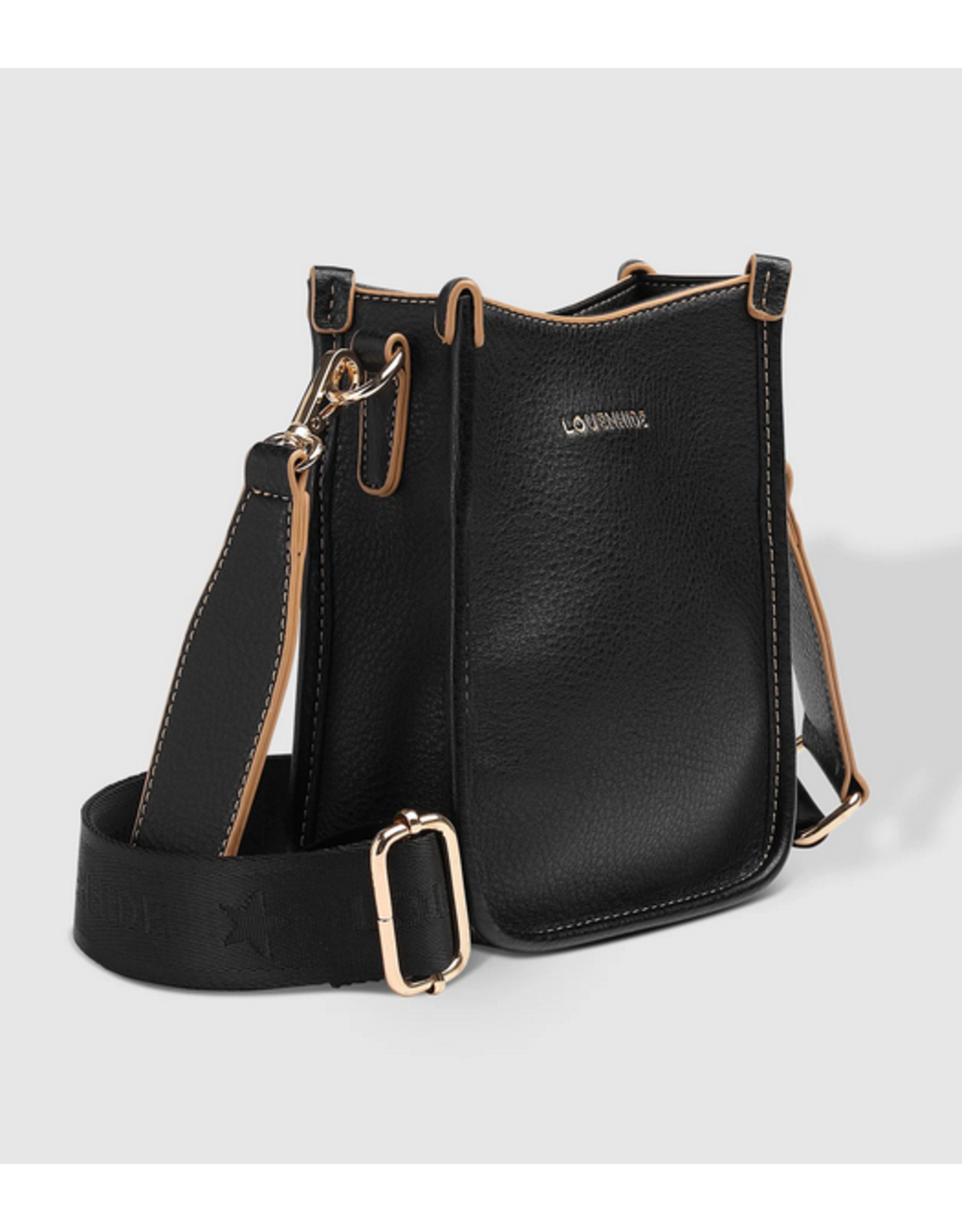 louenhide Louenhide Parker Black Crossbody Bag