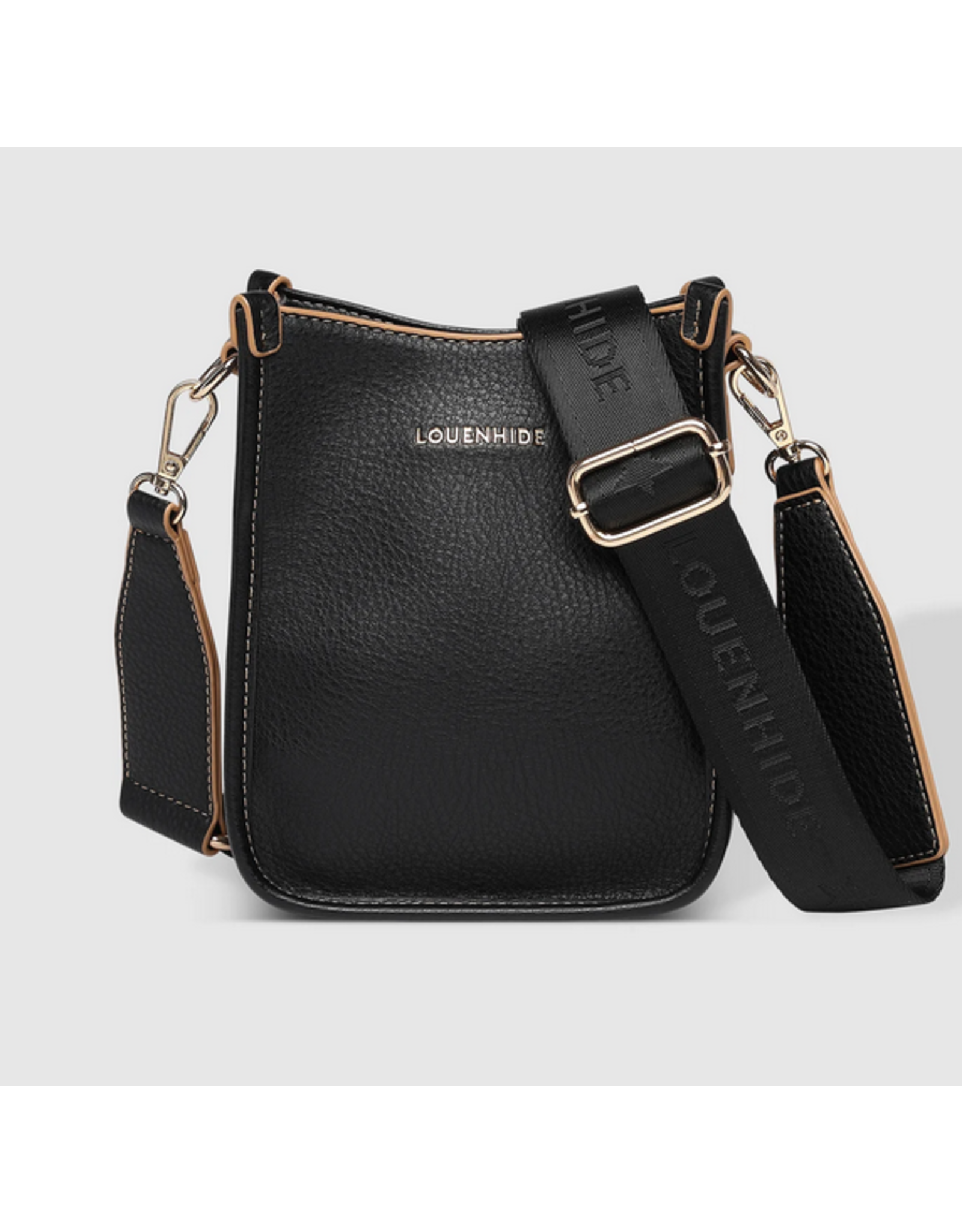 louenhide Louenhide Parker Black Crossbody Bag