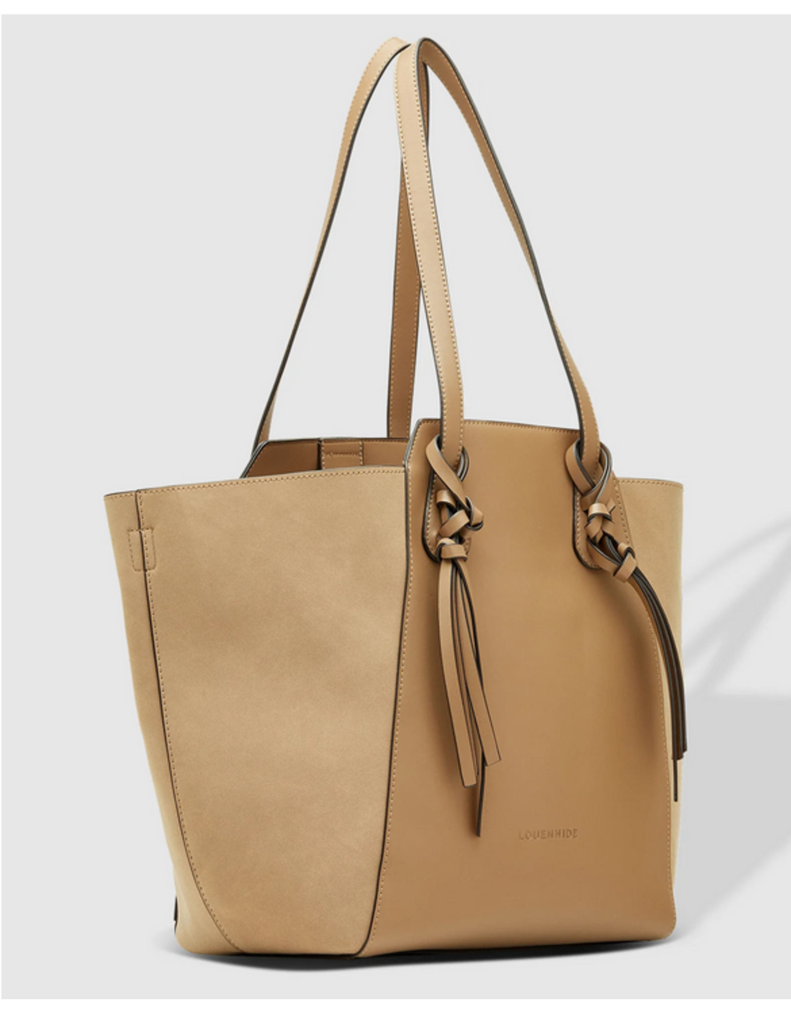 louenhide Louenhide Frappe Teneriffe Suede Tote Bag