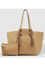 louenhide Louenhide Frappe Teneriffe Suede Tote Bag