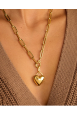 Gorjana Gorjana Heart Statement Charm