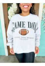 Simply Southern Gameday Classy til Kickoff Sweatshirt