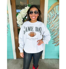 Simply Southern Gameday Classy til Kickoff Sweatshirt