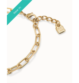 unode50 Uno De 50 Ser Brave Gold Necklace