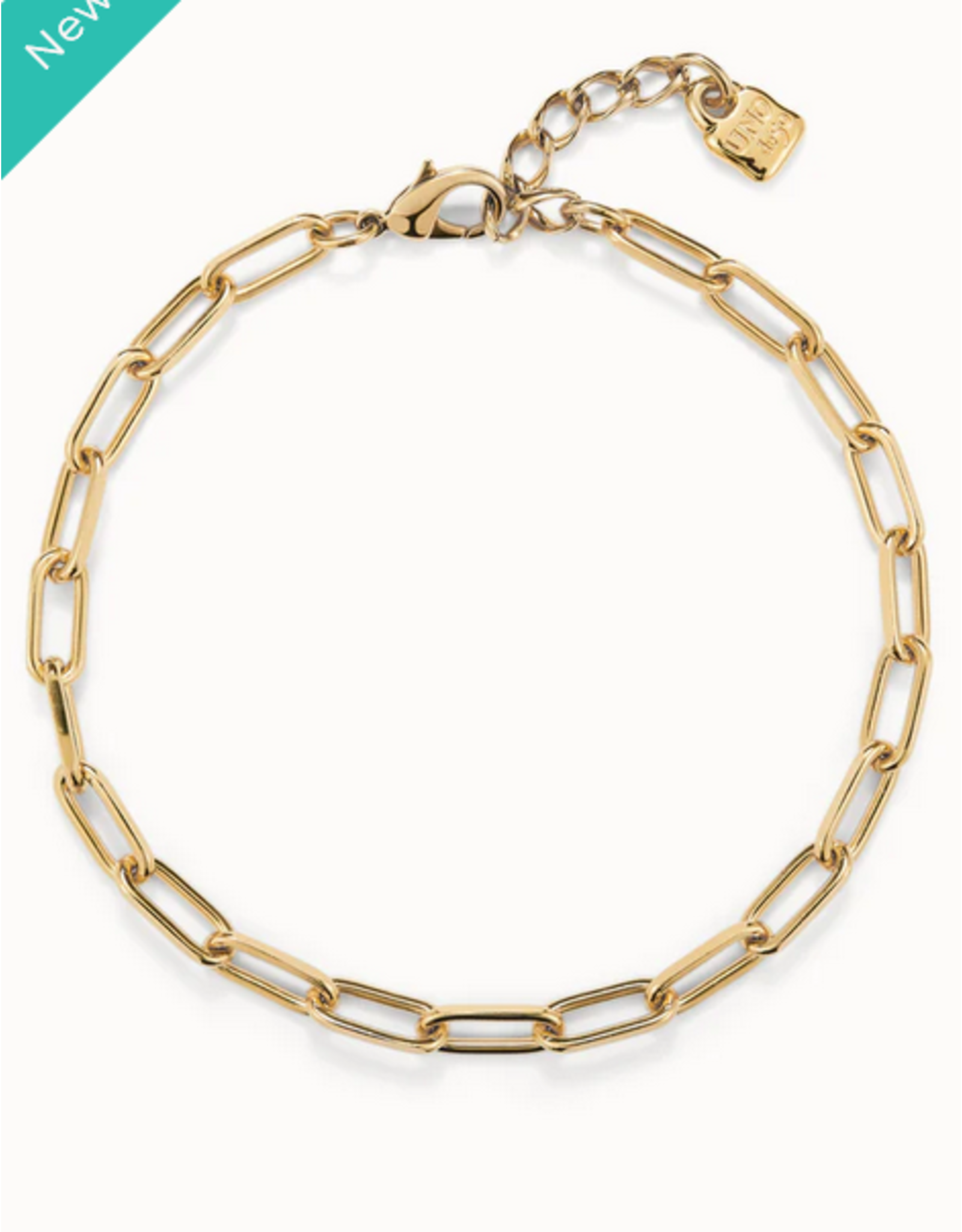 unode50 Uno De 50 Ser Brave Gold Necklace