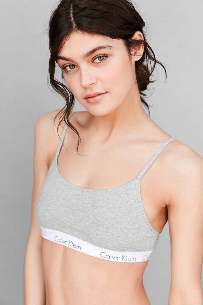 calvin klein thin strap bralette