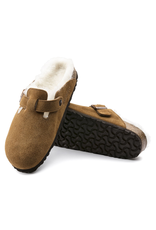 Birkenstock Boston Suede Shearling Clog