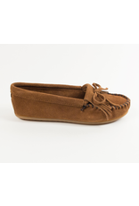 Minnetonka Kilty Suede Moccasin