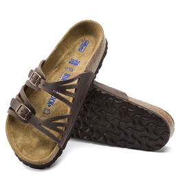 Birkenstock Granada Oiled Leather Soft Footbed Sandal