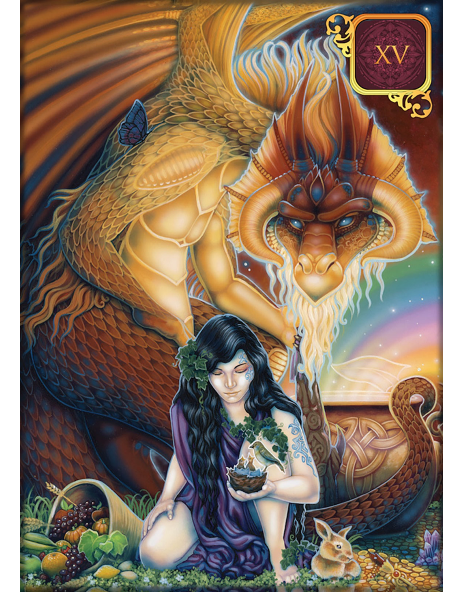 US Games Pocket Dreams of Gaia Tarot