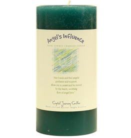 Crystal Journey Pillar 3x6 Candle-Angel’s Influence