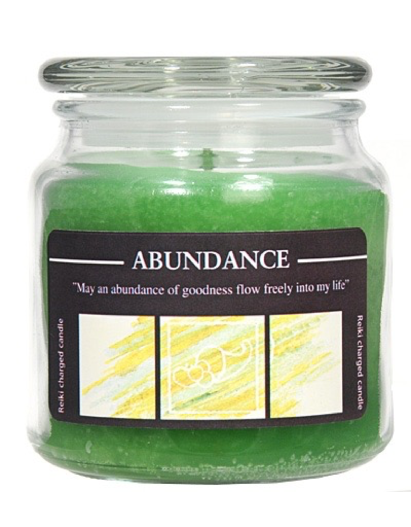 Crystal Journey Jar Candle-Abundance