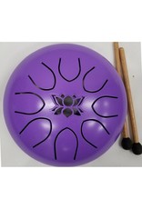 Kala Imports UFO Meditation Drum 16cm-Purple