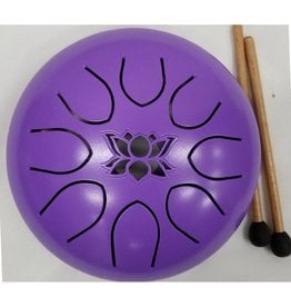 Kala Imports UFO Meditation Drum 16cm-Purple