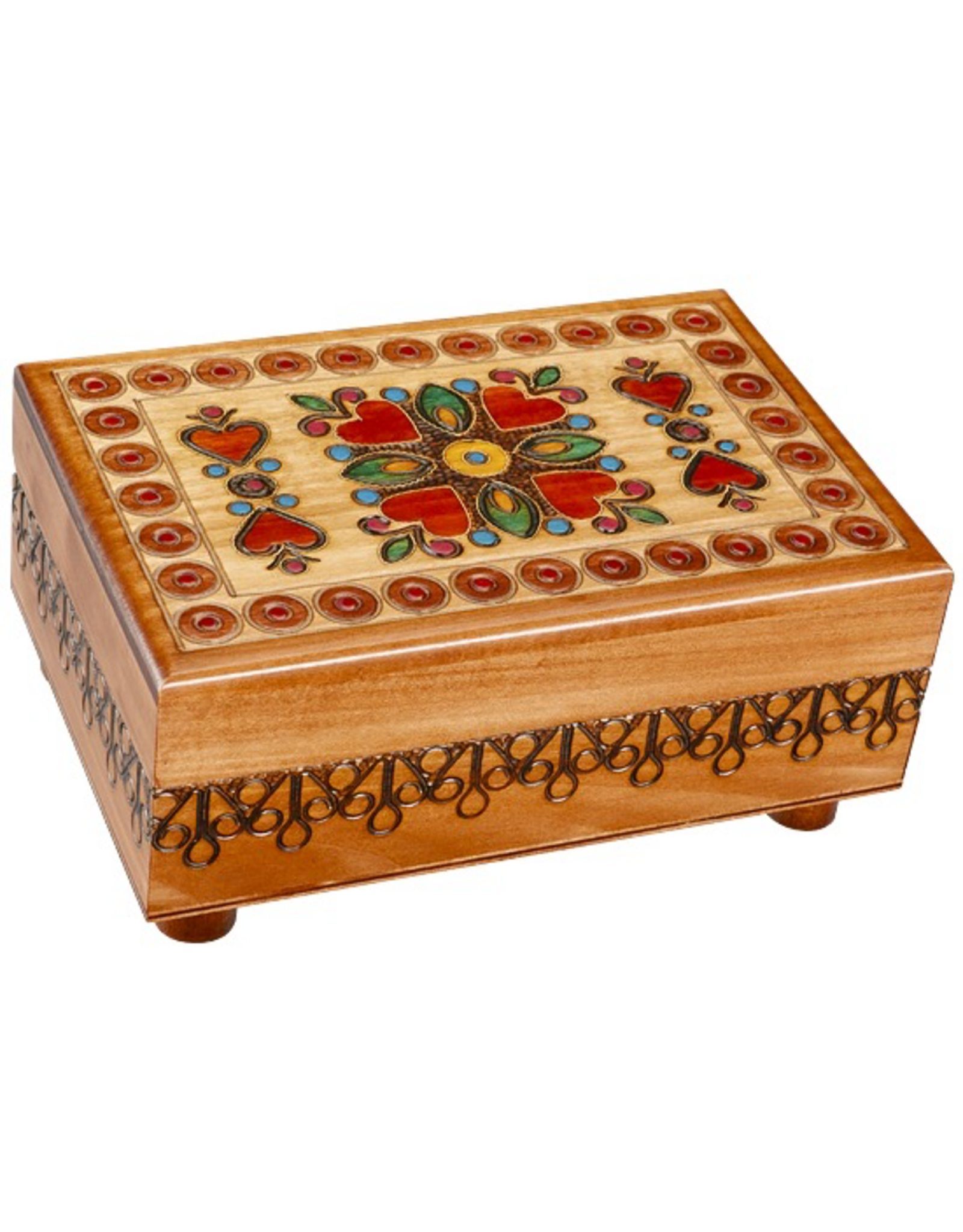 Enchanted Boxes Surrounded By Love Wood Box