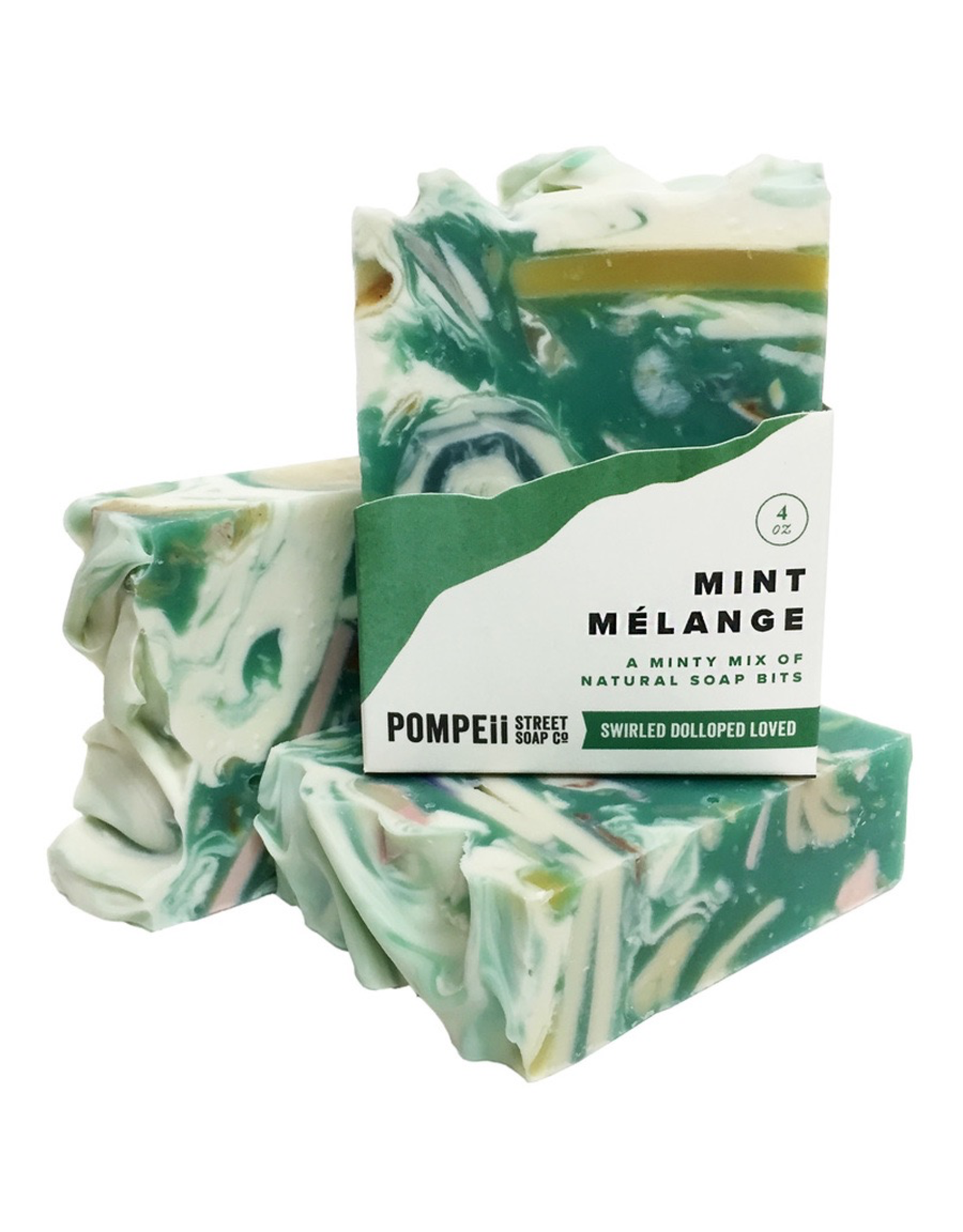 Pompeii Mint Melange Soap 4 oz.