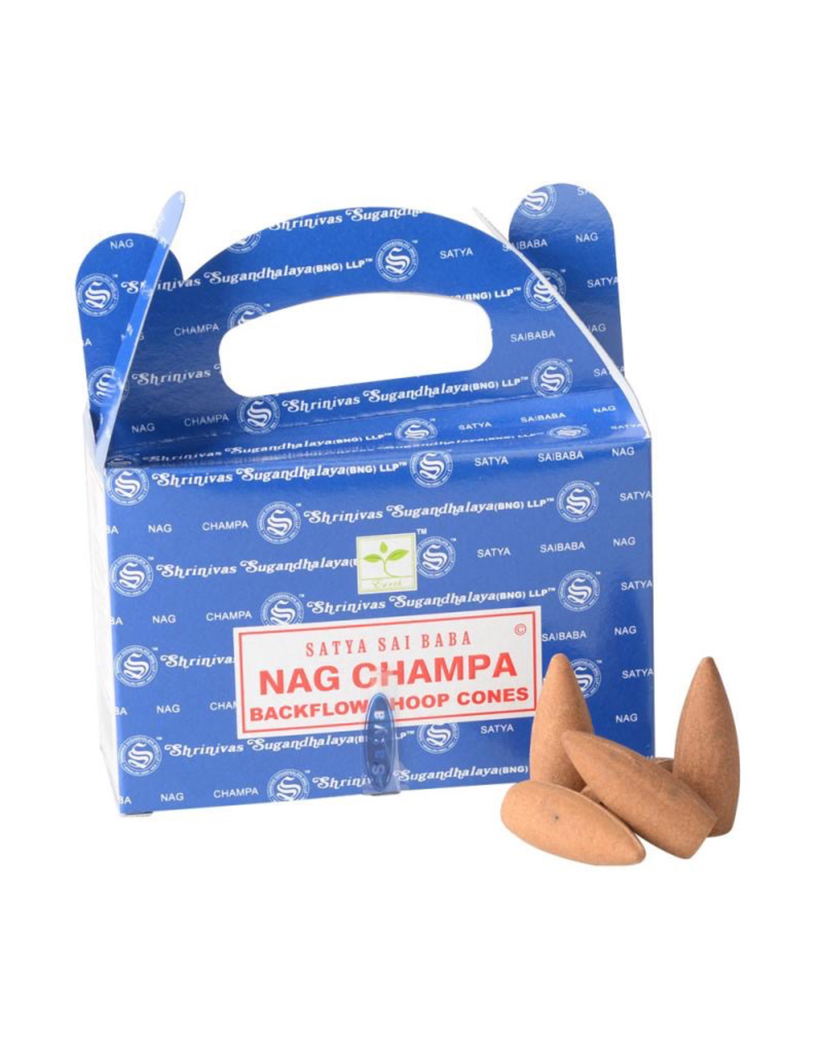 Benjamin Intl. Nag Champa Backflow Cone Incense