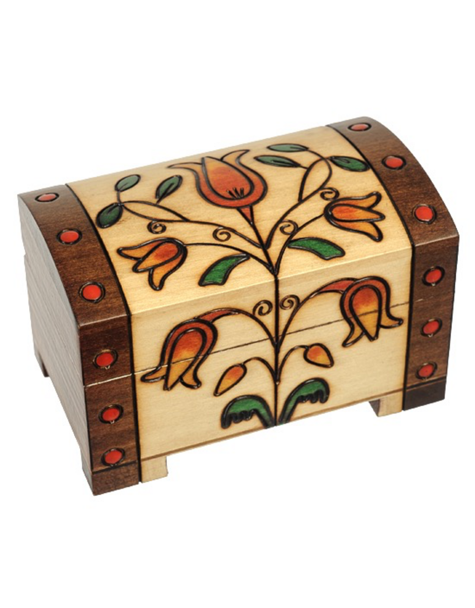 Enchanted Boxes Romantic Trunk Wood Box