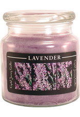 Crystal Journey Jar Candle-English Lavender