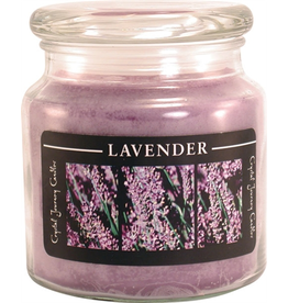 Crystal Journey Jar Candle-English Lavender